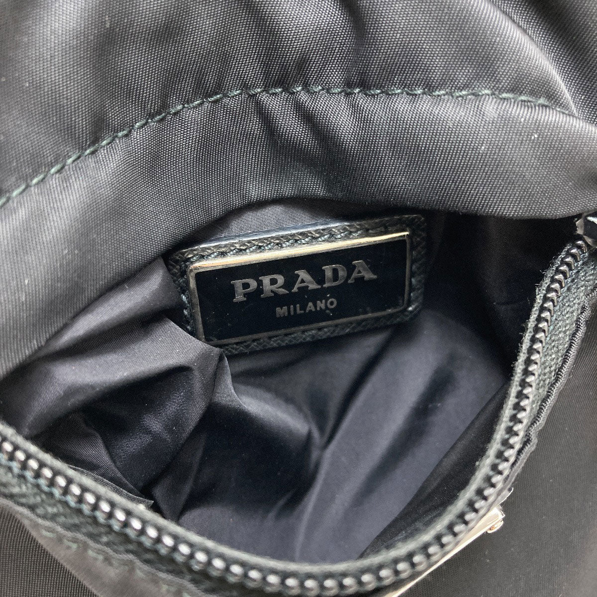 PRADA Logo Hardware Shoulder Bag Nylon Ladies [Used]