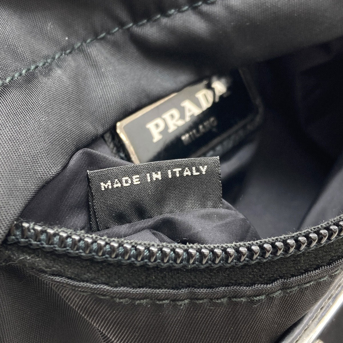 PRADA Logo Hardware Shoulder Bag Nylon Ladies [Used]