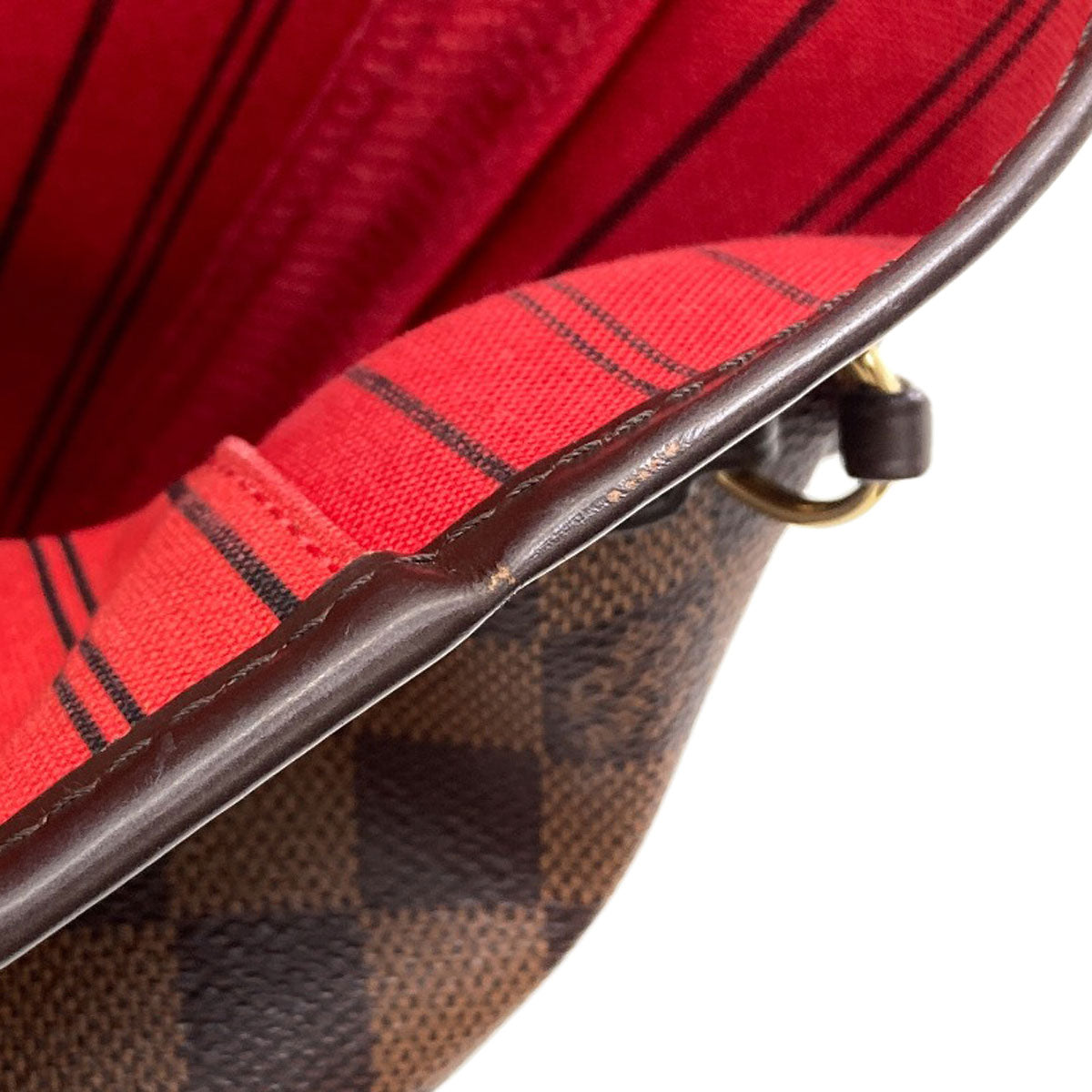 LOUIS VUITTON N41358 Neverfull MM Tote Bag Damier canvas Ladies [Used]
