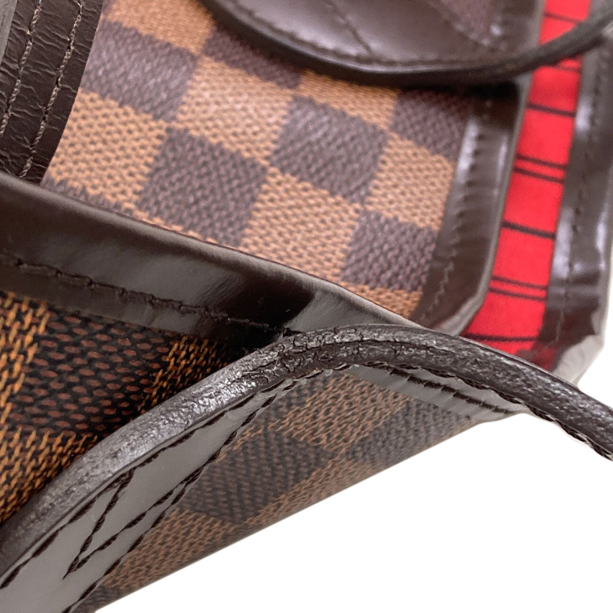 LOUIS VUITTON N41358 Neverfull MM Tote Bag Damier canvas Ladies [Used]