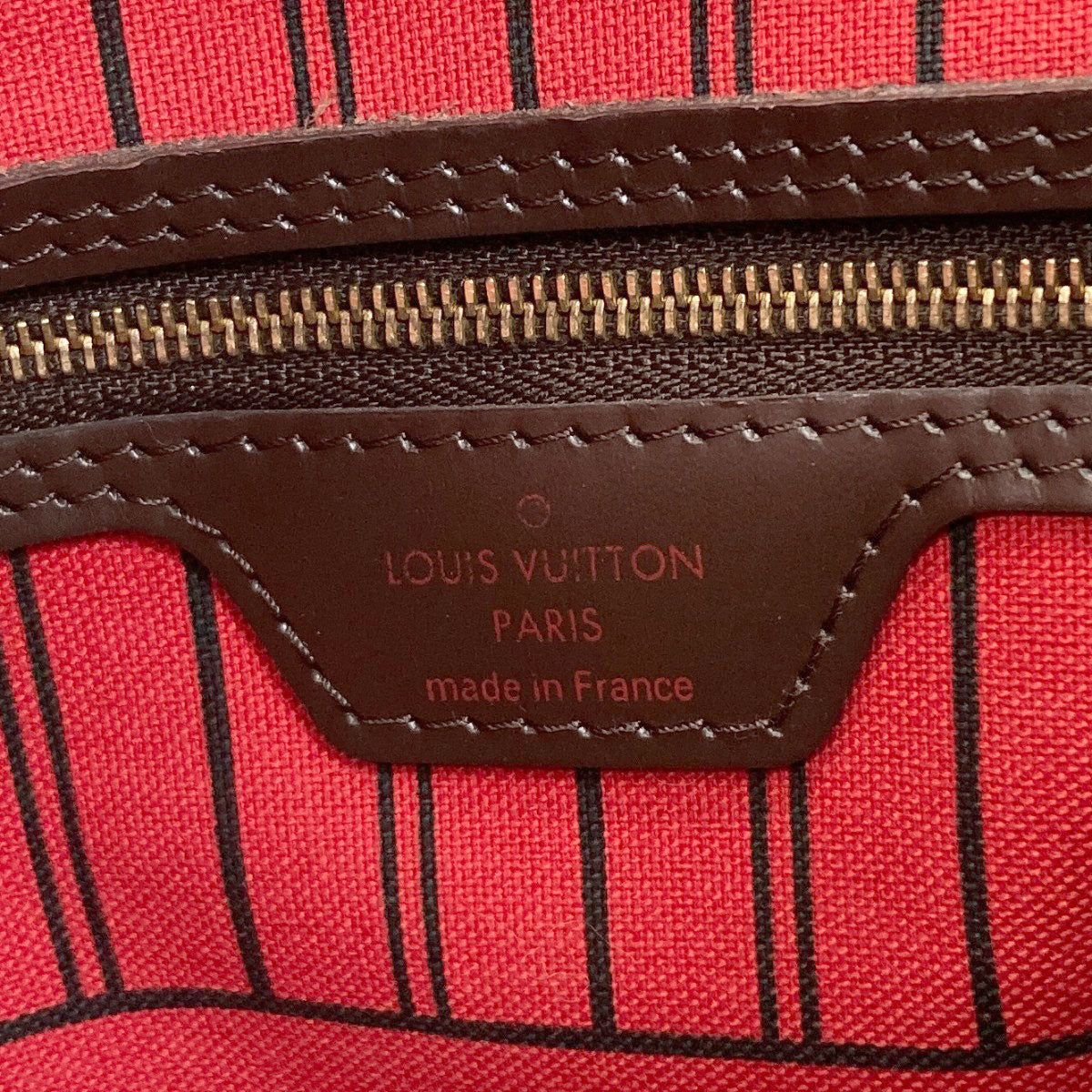 LOUIS VUITTON N41358 Neverfull MM Tote Bag Damier canvas Ladies [Used]