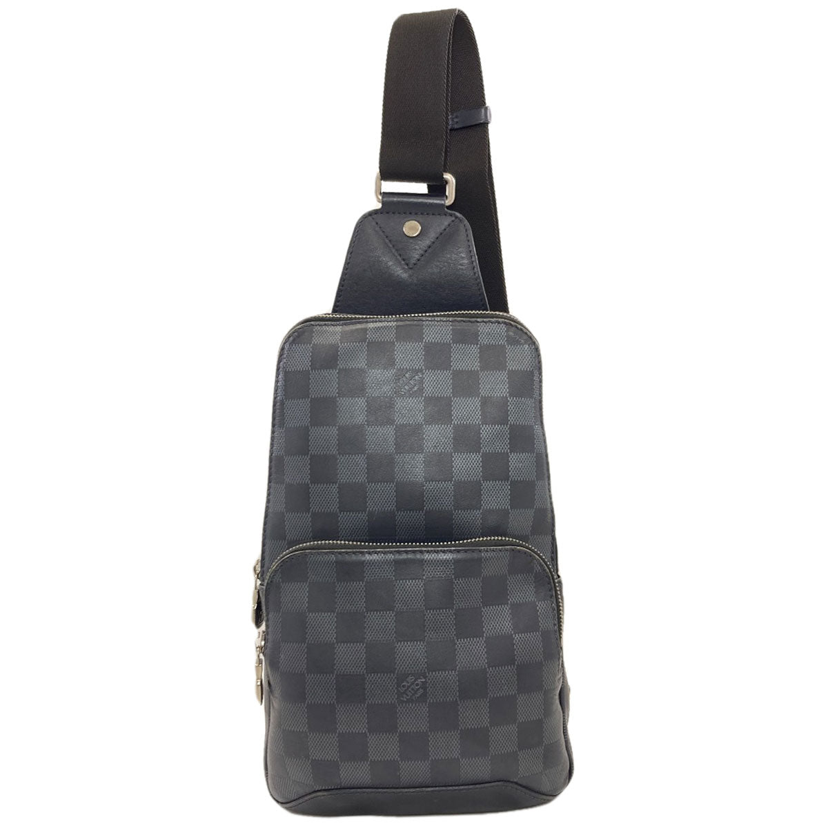 LOUIS VUITTON N40303 Avenue Sling body bag Damier Anfini mens [Used]
