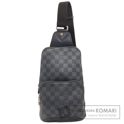 LOUIS VUITTON N40303 Avenue Sling body bag Damier Anfini mens [Used]