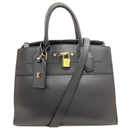 LOUIS VUITTON M53028 City Steamer PM Handbag Calf Ladies [Used]
