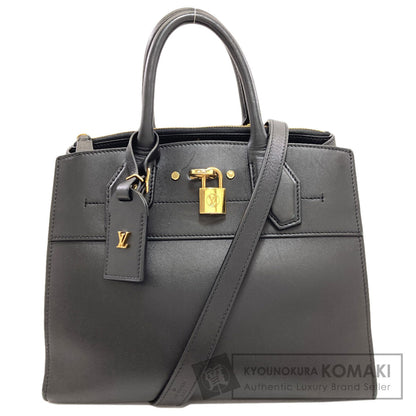 LOUIS VUITTON M53028 City Steamer PM Handbag Calf Ladies [Used]