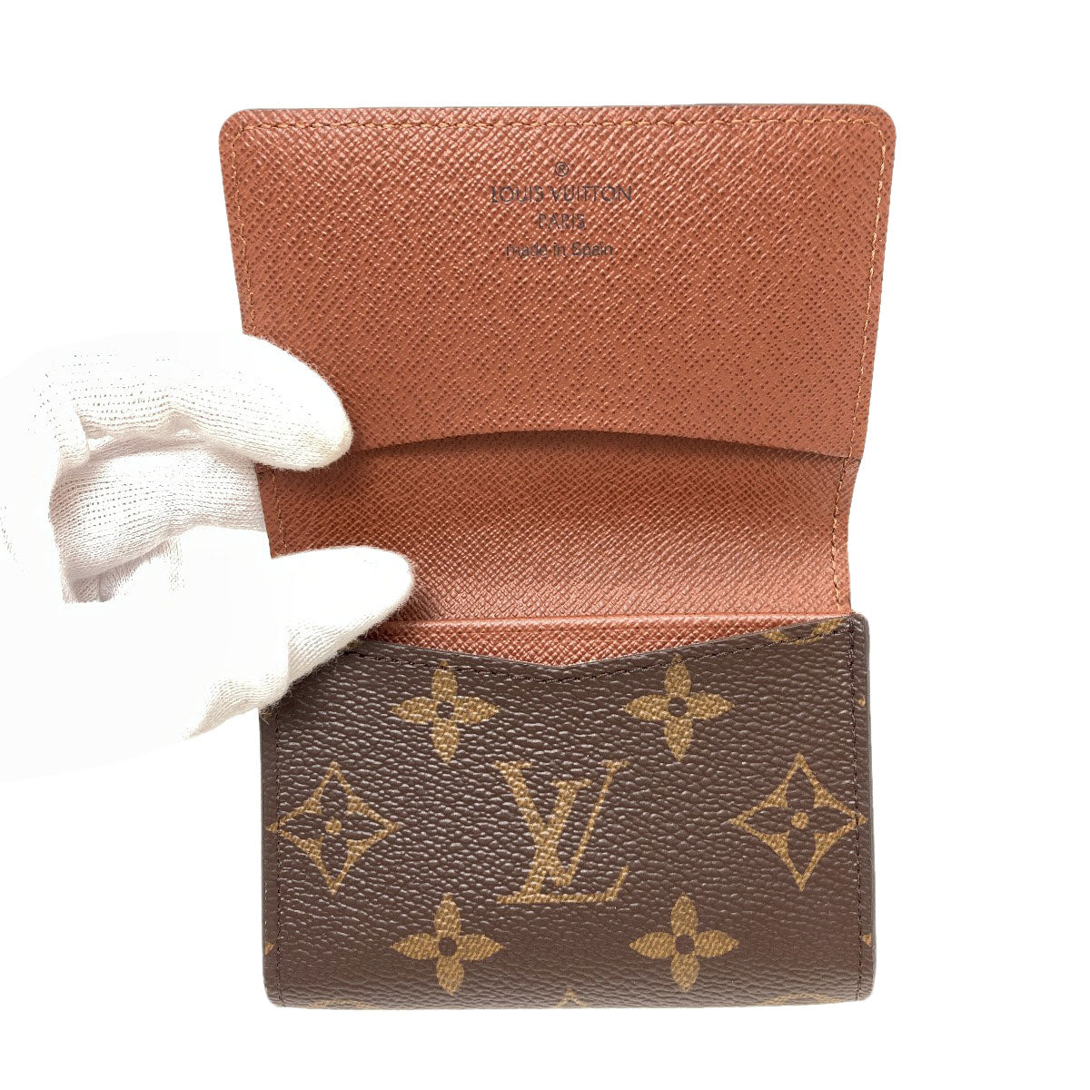 LOUIS VUITTON M62620 Unveil Cult Devisite Card Case Monogram canvas Ladies [Used]