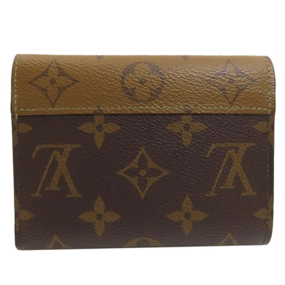 LOUIS VUITTON M81557 Portefeiulle Â· Victorine Tri-fold wallet (with Coin Pocket) Monogram reverse Ladies [Used]