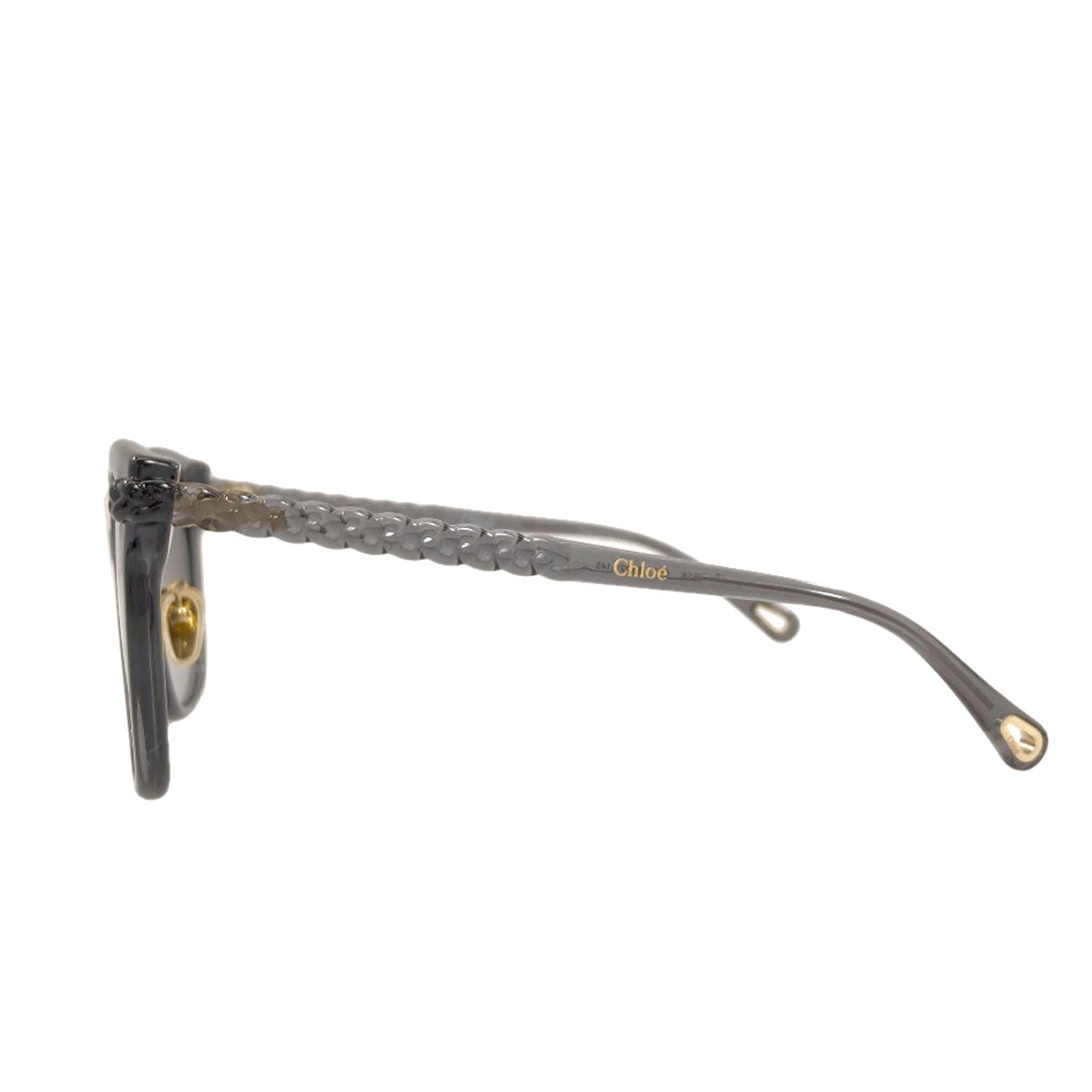 CHLOE logo sunglasses Plastic Ladies [Used]