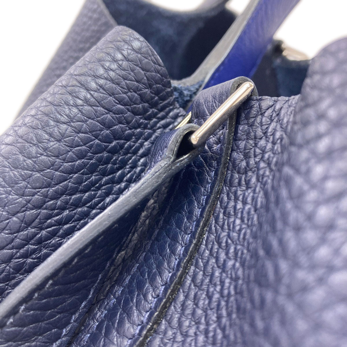 HERMES Picotin Lock MM Eclat SilverHardware Handbag Taurillon Clemence Ladies [Used]