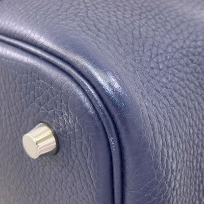 HERMES Picotin Lock MM Eclat SilverHardware Handbag Taurillon Clemence Ladies [Used]