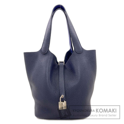 HERMES Picotin Lock MM Eclat SilverHardware Handbag Taurillon Clemence Ladies [Used]