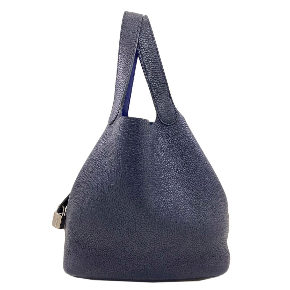 HERMES Picotin Lock MM Eclat SilverHardware Handbag Taurillon Clemence Ladies [Used]