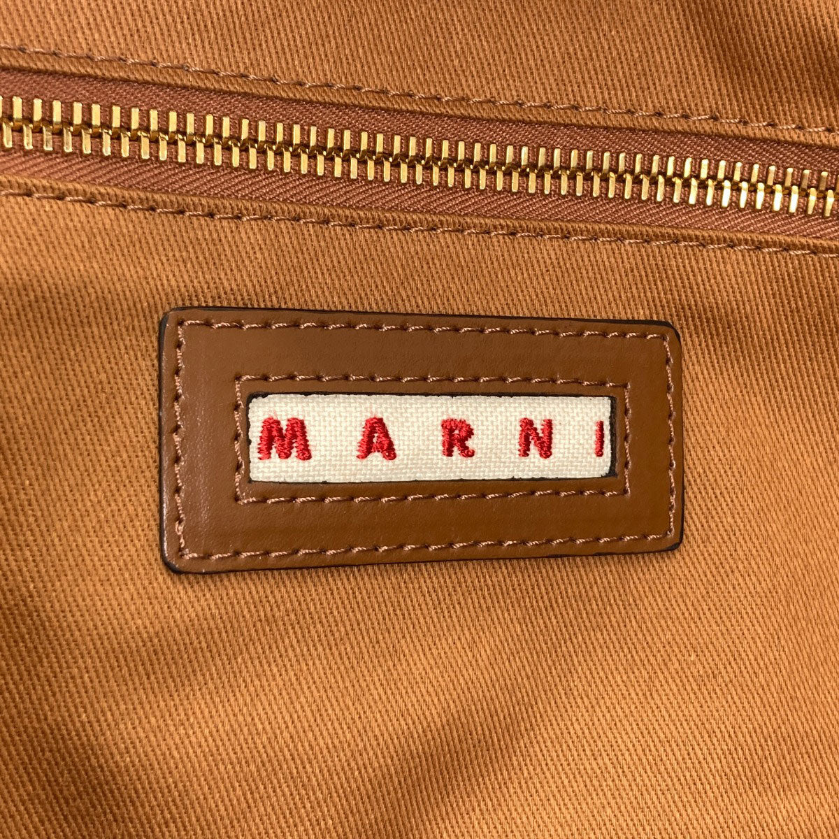 MARNI Tropicalia 2WAY Handbag Leather Cotton x Polyamide x NylonLadies [Used]