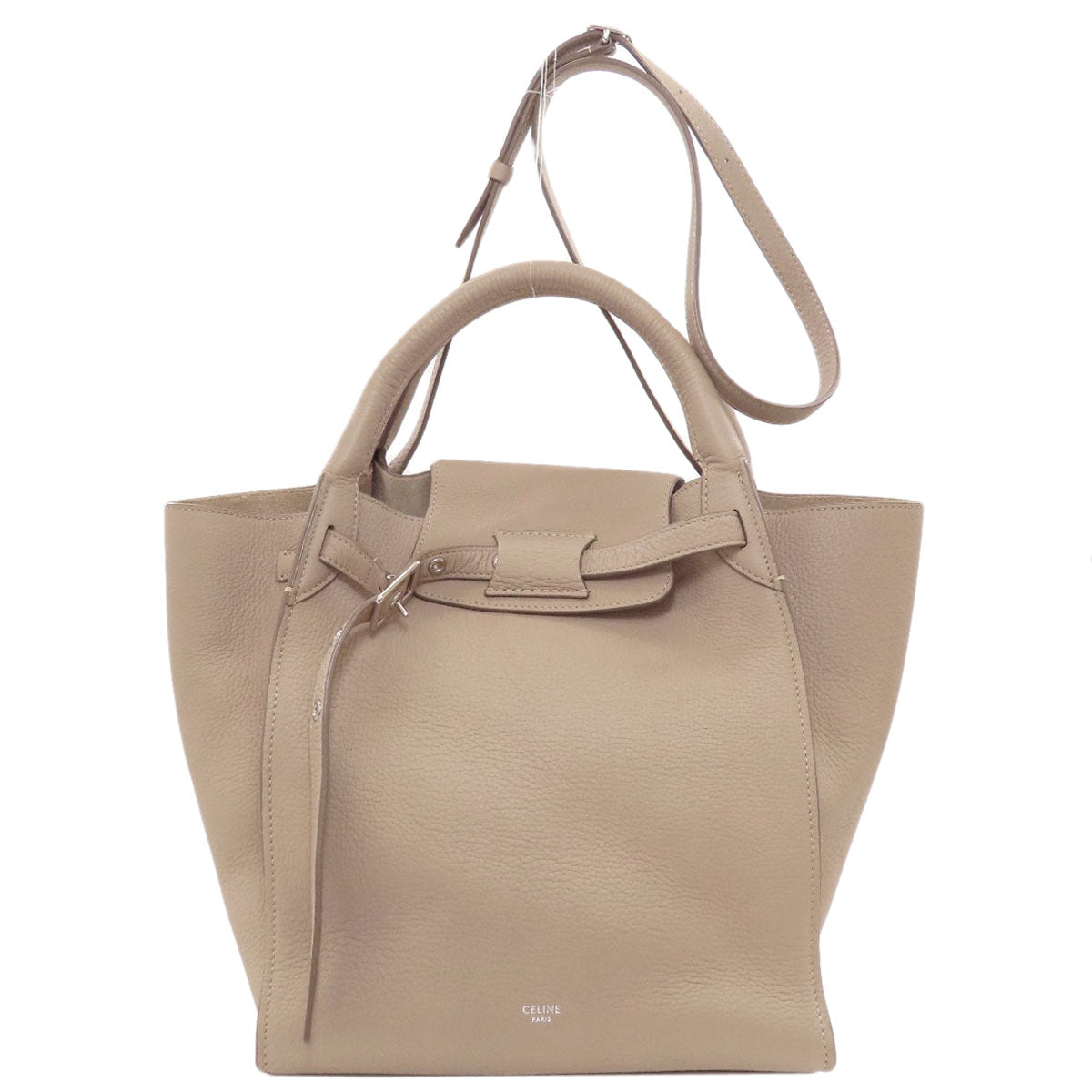 CELINE Big bag small 2WAY Handbag Calf Ladies [Used]