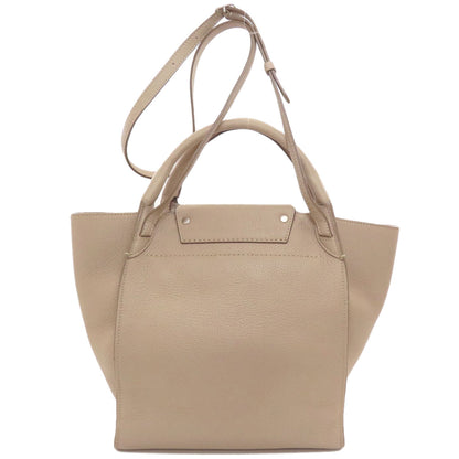 CELINE Big bag small 2WAY Handbag Calf Ladies [Used]