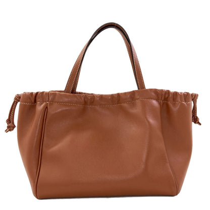 CELINE Small Cover Drawstring Cuile 2WAY Handbag Calf Ladies [Used]