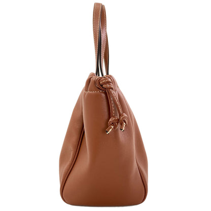 CELINE Small Cover Drawstring Cuile 2WAY Handbag Calf Ladies [Used]
