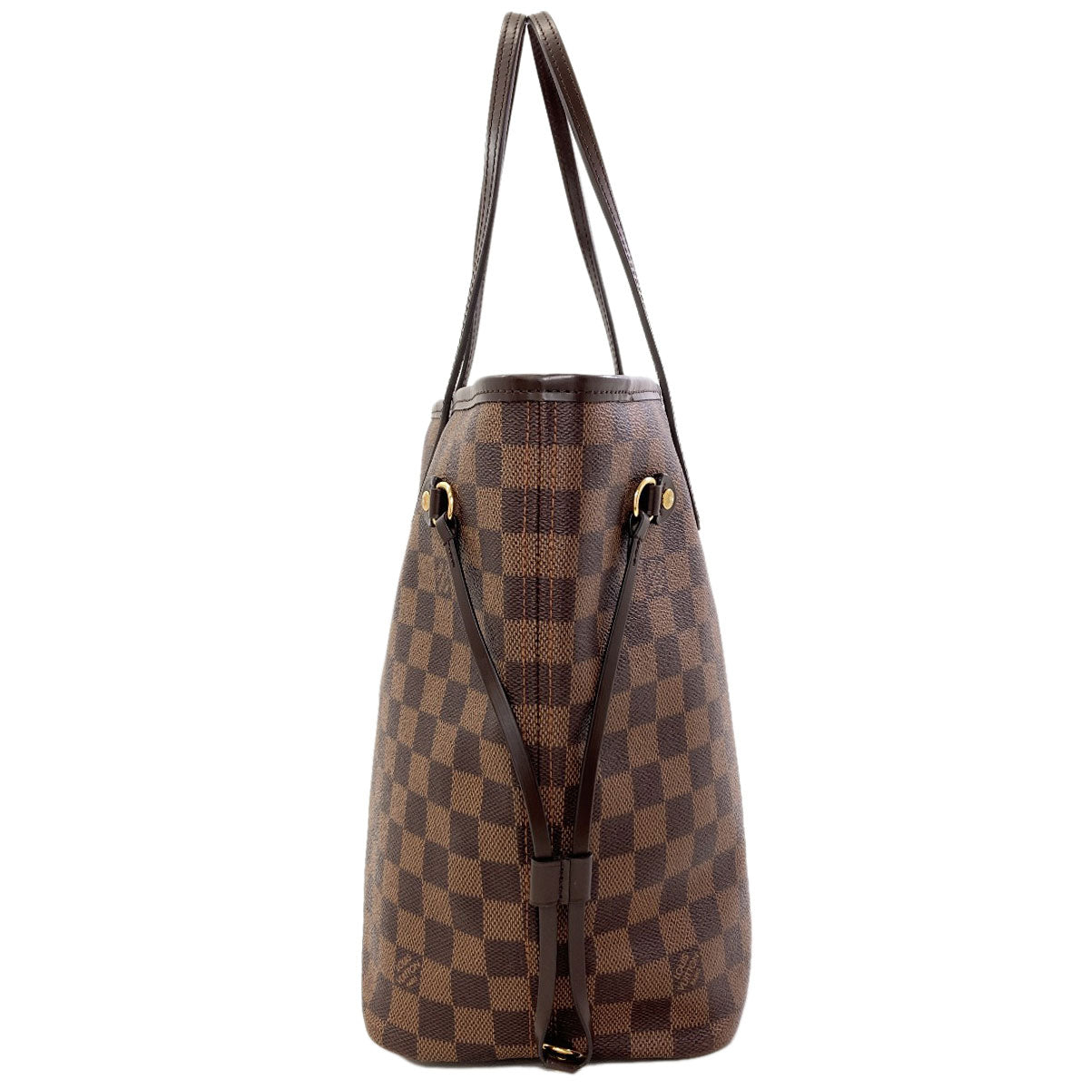 LOUIS VUITTON N51105 Neverfull MM Tote Bag Damier canvas Ladies [Used]