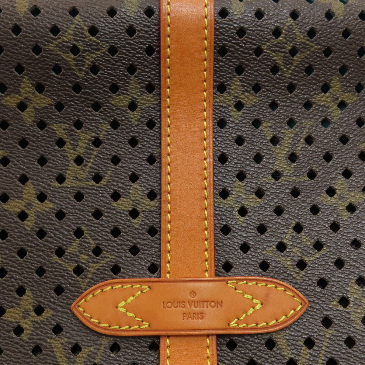 LOUIS VUITTON M93998 Saumur 30 Perfo Shoulder Bag Monogram canvas Ladies [Used]