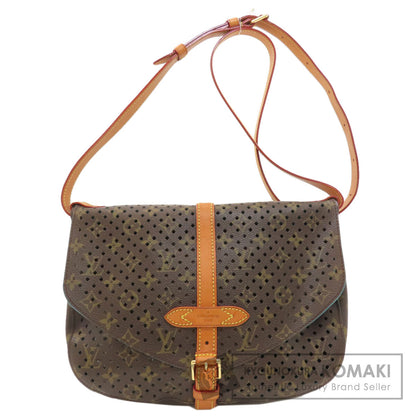 LOUIS VUITTON M93998 Saumur 30 Perfo Shoulder Bag Monogram canvas Ladies [Used]