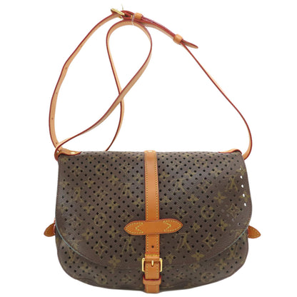 LOUIS VUITTON M93998 Saumur 30 Perfo Shoulder Bag Monogram canvas Ladies [Used]