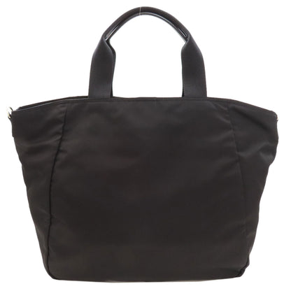 PRADA BR4376 Logo Hardware 2WAY Handbag Nylon Ladies [Used]