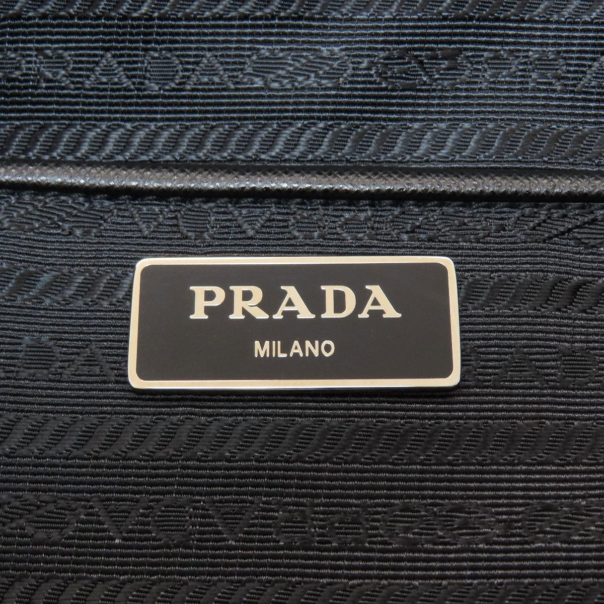 PRADA BR4376 Logo Hardware 2WAY Handbag Nylon Ladies [Used]