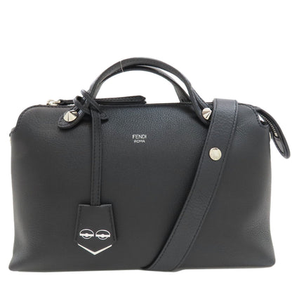 FENDI BY THE WAY Medium Monster 2WAY Handbag Calf Ladies [Used]