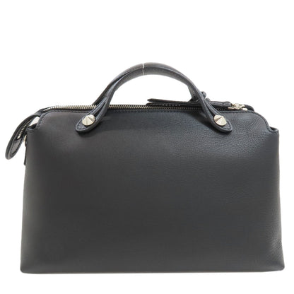 FENDI BY THE WAY Medium Monster 2WAY Handbag Calf Ladies [Used]