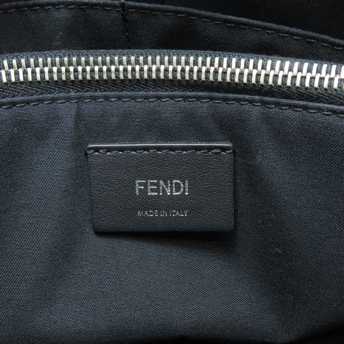 FENDI BY THE WAY Medium Monster 2WAY Handbag Calf Ladies [Used]