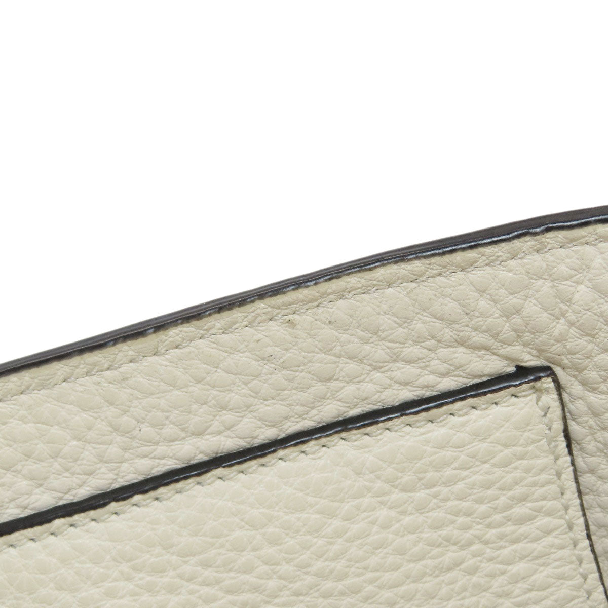PRADA Long Shoulder Bucket Bag Embossed Shoulder Bag Calf Ladies [Used]