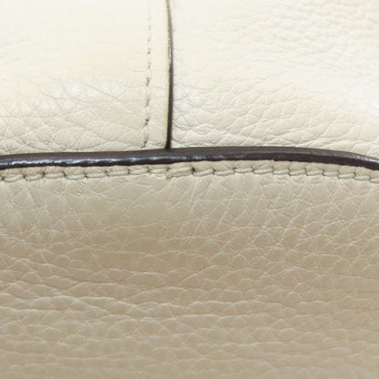 PRADA Long Shoulder Bucket Bag Embossed Shoulder Bag Calf Ladies [Used]