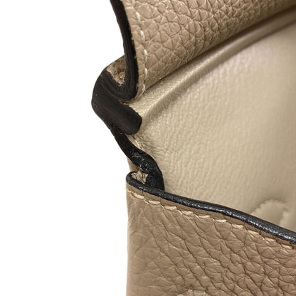 HERMES Birkin 30 Tourtière Gray SilverHardware Handbag Taurillon Clemence Ladies [Used]