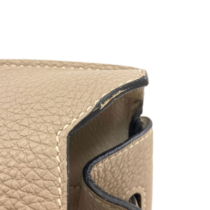 HERMES Birkin 30 Tourtière Gray SilverHardware Handbag Taurillon Clemence Ladies [Used]
