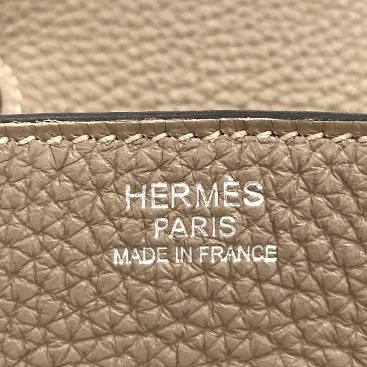 HERMES Birkin 30 Tourtière Gray SilverHardware Handbag Taurillon Clemence Ladies [Used]