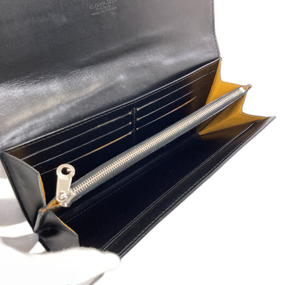 GOYARD Herringbone pattern Long wallet (with coin pocket) Coating canvas Ladies [Used]