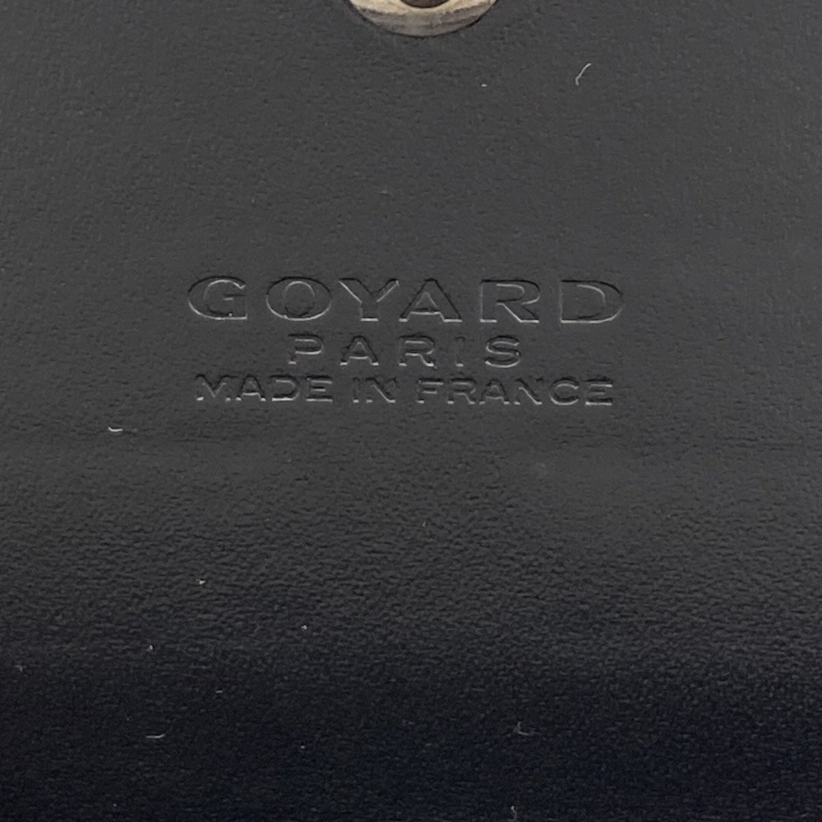 GOYARD Herringbone pattern Long wallet (with coin pocket) Coating canvas Ladies [Used]