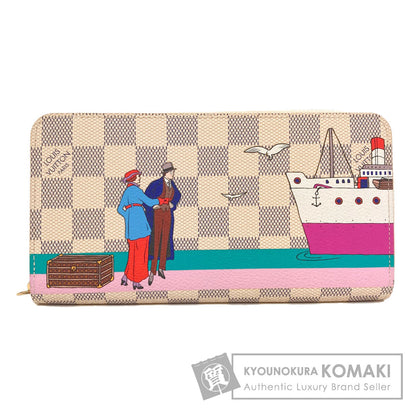 LOUIS VUITTON N41668 Zippy Wallet Atlantic Cruises Long wallet (with coin pocket) Damier canvas Ladies [Used]
