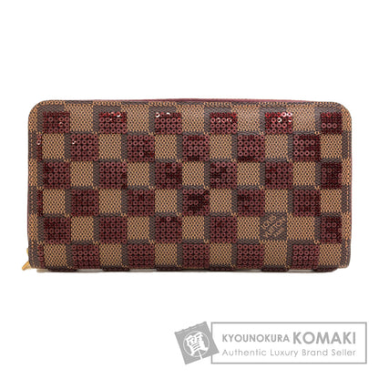 LOUIS VUITTON N63174 Zippy wallet Long wallet (with coin pocket) Damier Payet Ladies [Used]