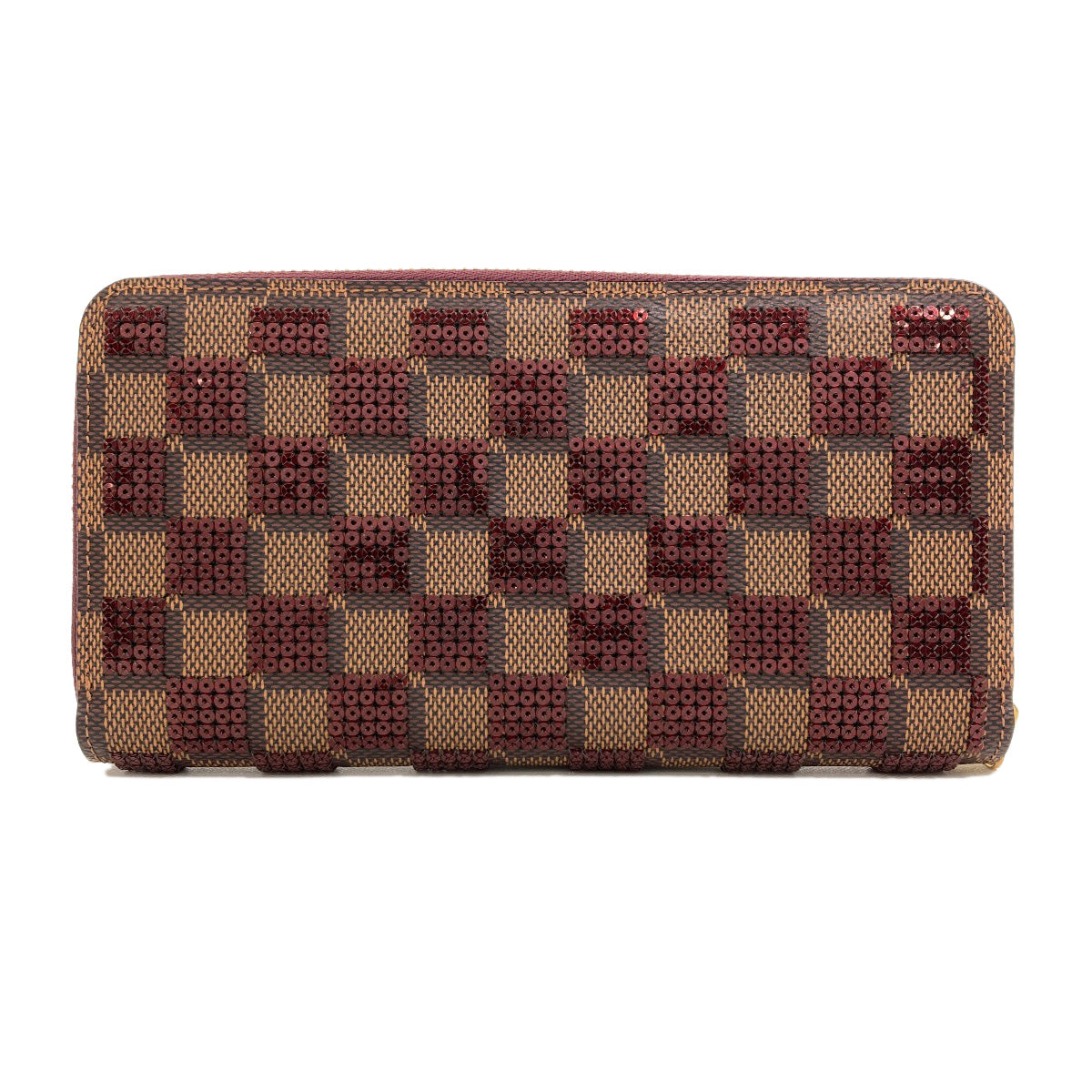 LOUIS VUITTON N63174 Zippy wallet Long wallet (with coin pocket) Damier Payet Ladies [Used]