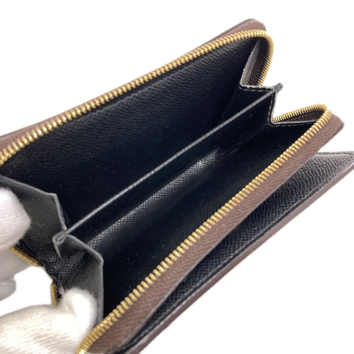 LOUIS VUITTON M81461 Portefeiulle Lou Bifold Wallet with Coin Pocket Monogram reverse Ladies [Used]