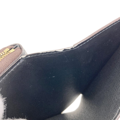 LOUIS VUITTON M81461 Portefeiulle Lou Bifold Wallet with Coin Pocket Monogram reverse Ladies [Used]