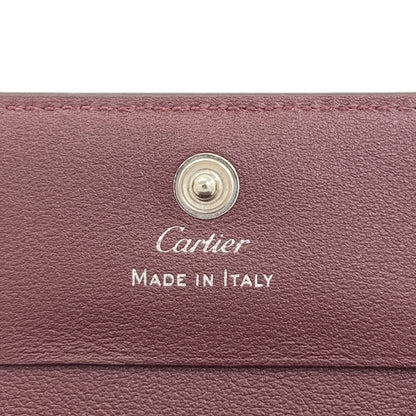 CARTIER Must coin purse Leather Ladies [Used]