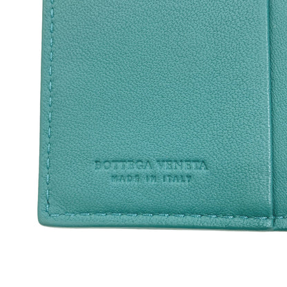 BOTTEGA VENETA Intrecciato Bifold Wallet with Coin Pocket Leather Ladies [Used]