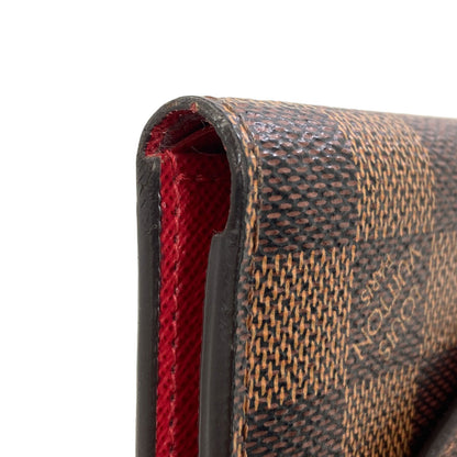 LOUIS VUITTON N41659 Portefeiulle Â· Victorine Bifold Wallet with Coin Pocket Damier canvas Ladies [Used]
