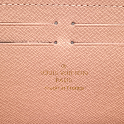 LOUIS VUITTON N60099 Portefeiulle Clemence Tahiti Collection Long wallet (with coin pocket) Damier canvas Ladies [Used]