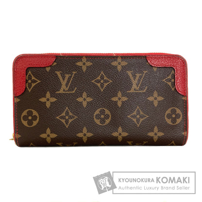 LOUIS VUITTON M61854 Zippy Wallet Retiro Long wallet (with coin pocket) Monogram canvas Ladies [Used]
