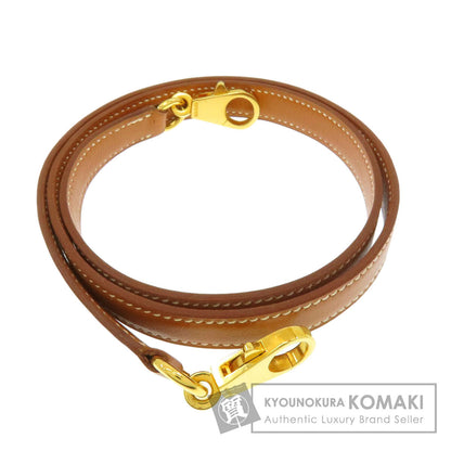 HERMES Gold component, length not adjustable. Shoulder strap Swift Ladies [Used]