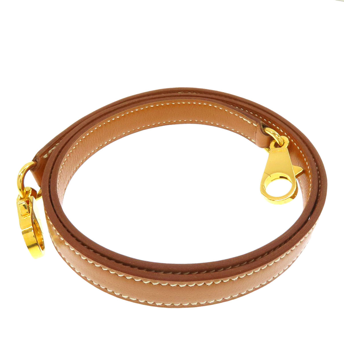 HERMES Gold component, length not adjustable. Shoulder strap Swift Ladies [Used]