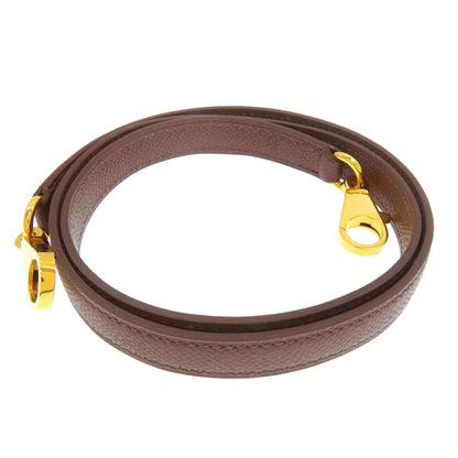 HERMES Parts length is not adjustable Shoulder strap Courchevel Ladies [Used]